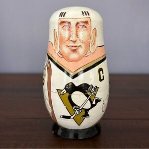 Mario Lemieux Pittsburgh Penguins nesting doll